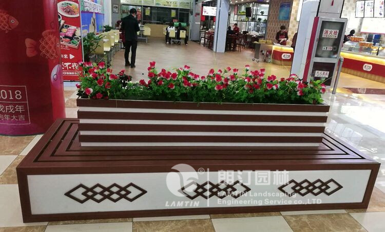长形座椅花箱
