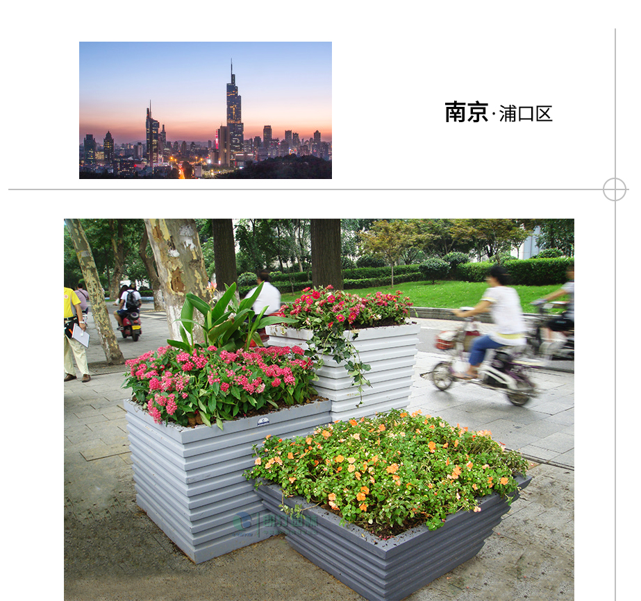 南京浦口区道理绿化案例
