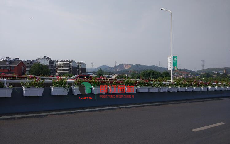 高架桥绿化花箱
