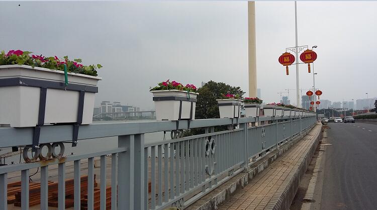 福建福州桥梁护栏绿化工程案例