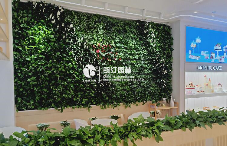 室内景观绿墙垂直绿化墙