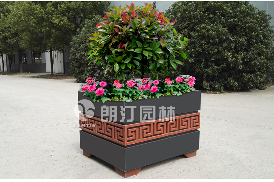 中国风景观花箱
