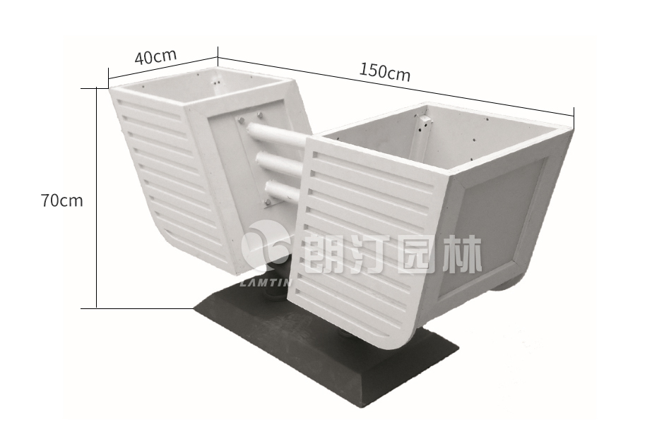 市政园林景观花箱尺寸图