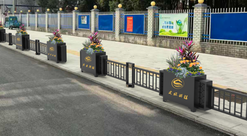 朗汀户外花箱护栏