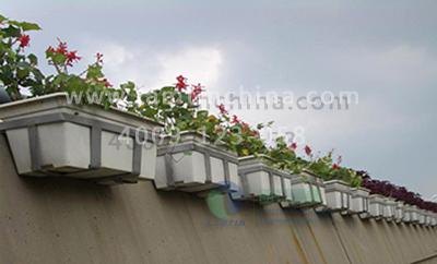 立体绿化-朗汀高架桥绿化花盆